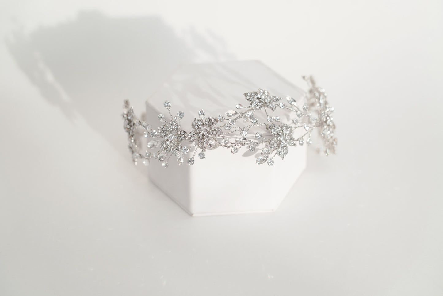 angel bridal headpiece by christie lauren