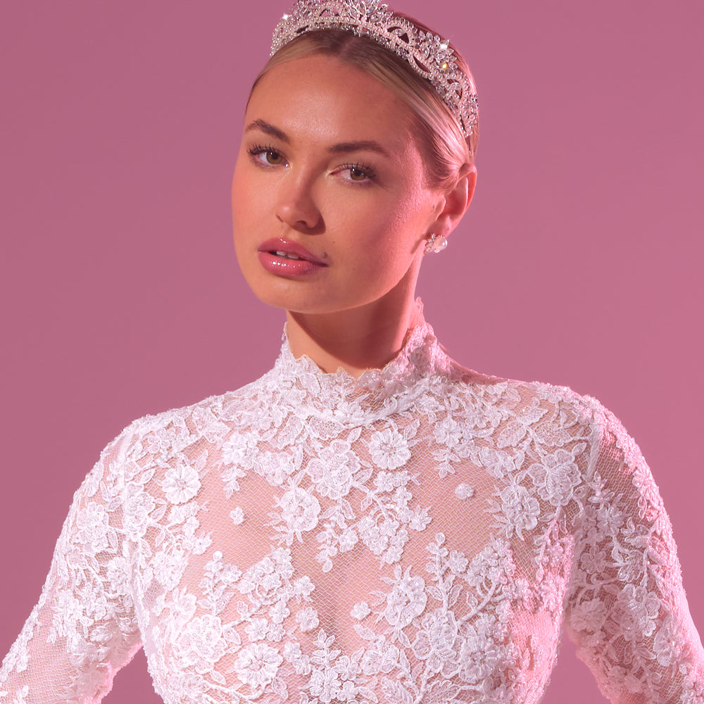 Christie Lauren Bridal Headpiece Angel – Christie Lauren main image 3