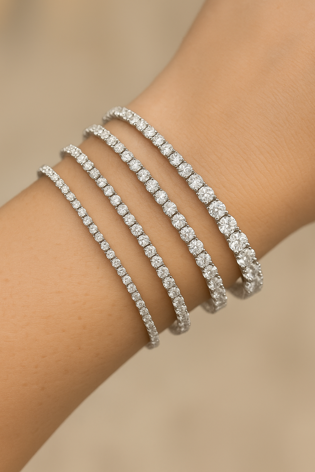 Classic Diamond Tennis Bracelet
