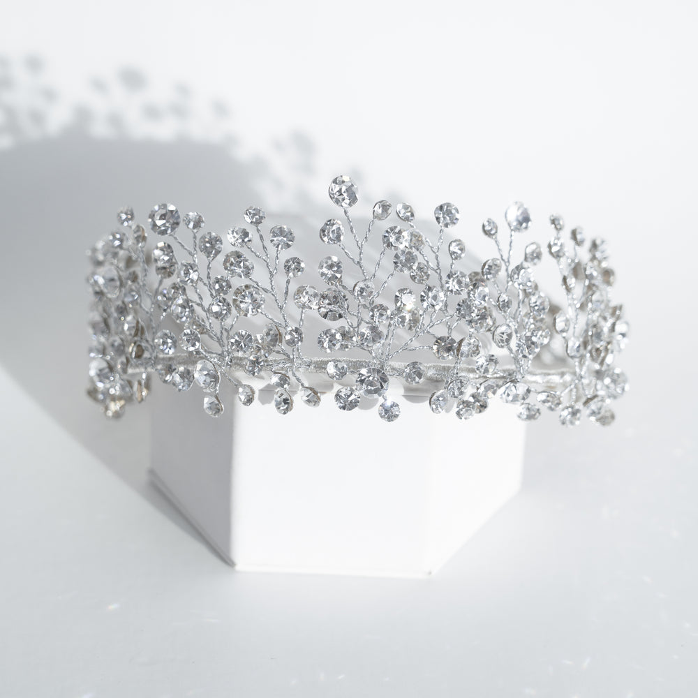 
                      
                        half renni stone bridal headpiece by christie lauren
                      
                    